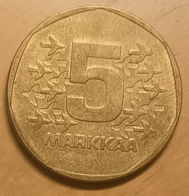 5 markkaa 1973