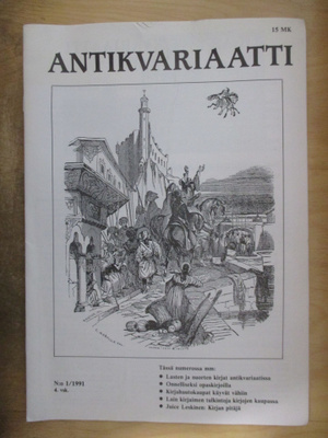 ANTIKVARIAATTI 1991 1 (4. vsk) Juice Leskinen