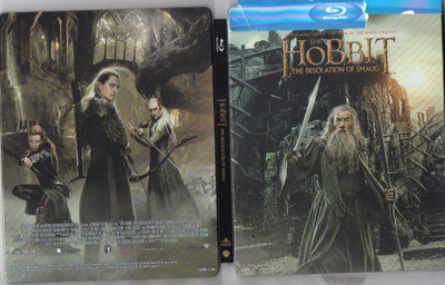 Hobitti Smaugin Autioittama Maa (19 614) k Steelbook, BLU-R