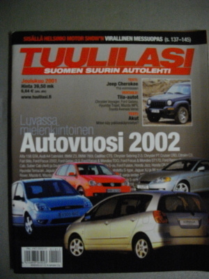 Tuulilasi - joulukuu 2001 (15.3)
