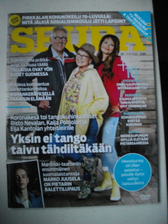 Seura lehti Nro 33/2020 (4.3)