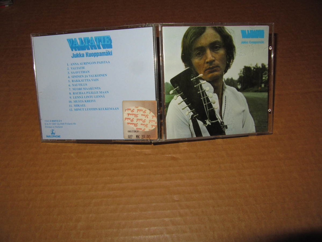 Jukka Kuoppamäki CD Valtatie v.1997  GREAT!