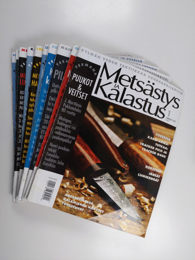 Metsästys ja kalastus 2009 (nrot 1-8, 12-13)