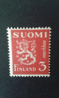 1945 3mk punainen M30**