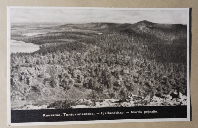 Kuusamo - Tunturimaastoa, mv pk, ei p.