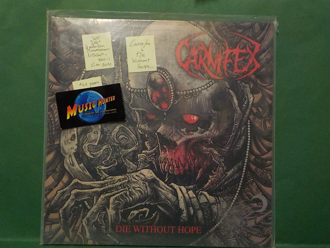 CARNIFEX - DIE WITHOUT HOPE UUSI "SS" LP