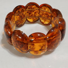 Leveä Meripihka rannekoru Baltic Amber, itämeren Meripihka - pikkukuva 2