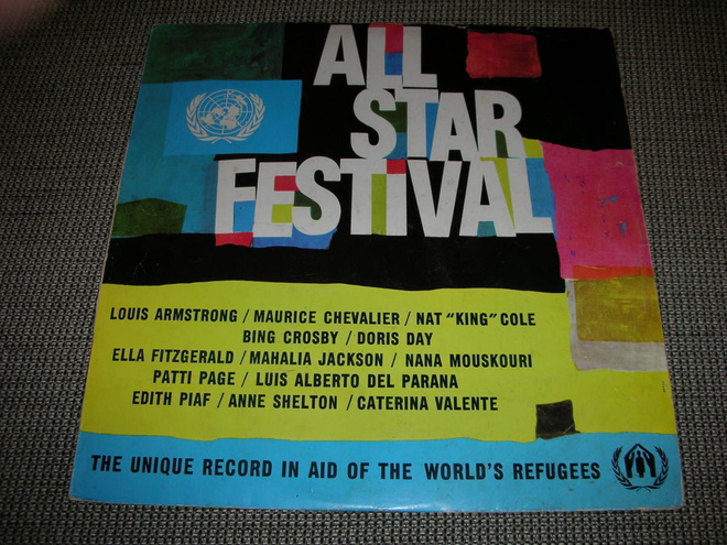 LP vinyyli All star festival