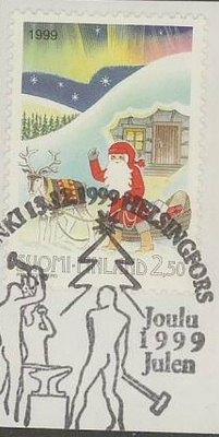 1999 2,50mk joulu loisto
