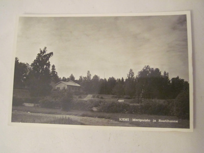 VANHA Postikortti Kemi 1950-l Alkup.Mallikappale