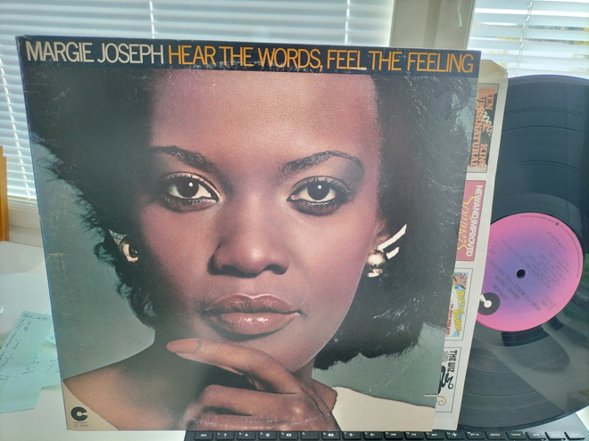 MARGIE JOSEPH, Hear the words, feel the feeling, LP US -76