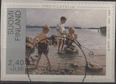 1995 Pro Filatelta: leikkivät pojat loisto