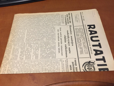 RAUTATIELÄINEN LEHTI 3/1944