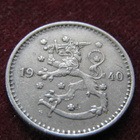 1 markka 1940 CuNi - pikkukuva 2