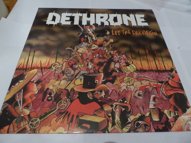 DETHRONE - Let The Day Begin LP - Poko 1989