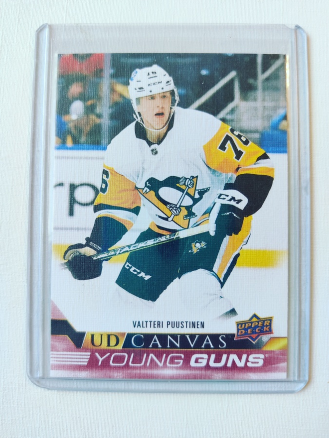 22-23 UD Young Guns Canvas - Valtteri Puustinen