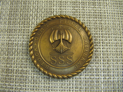 SSS Stockholms Segel Sällskap mitali.