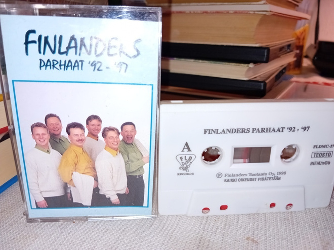 C-kasetti Finlanders : Parhaat '92 - '97 ( SIS POSTIKULU  )