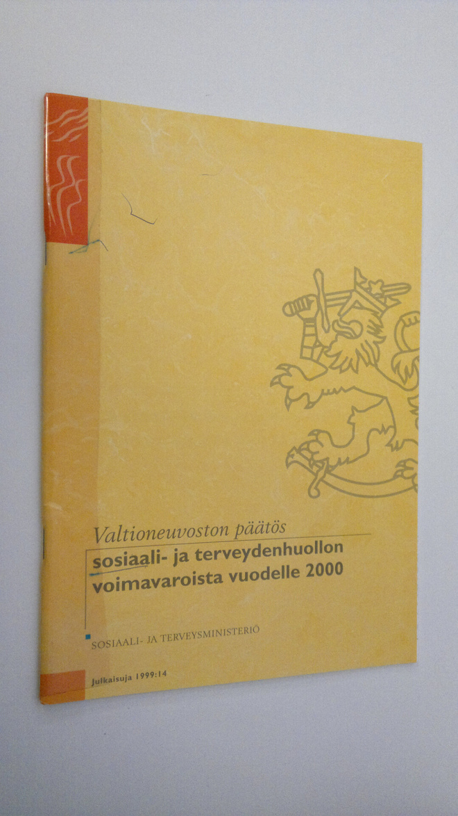 Valtioneuvoston päätös sosiaali- ja terveydenhuollon voim...