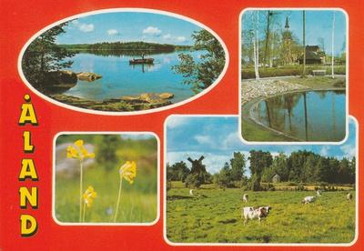 KIRKKOKORTTI - ÅLAND - JOMALAN KIRKKO - 2