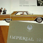 1963 Imperial PRESTIGE esite - KUIN UUSI - ISO - 24 sivua - pikkukuva 1