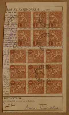 # 23408 # M-54 1 mk - Iso leike - Helsinki 12.6.61