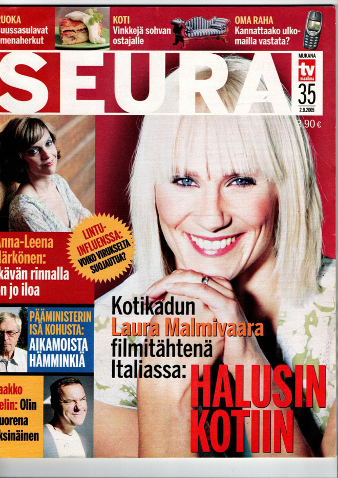 Seura n:o 35 2005 Laura. Bodom. Anna-Leena. Bjarne. Tatu.