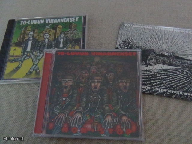 70-luvun vihannekset Non-stop cd + Rukoillaan cdep + eka cd