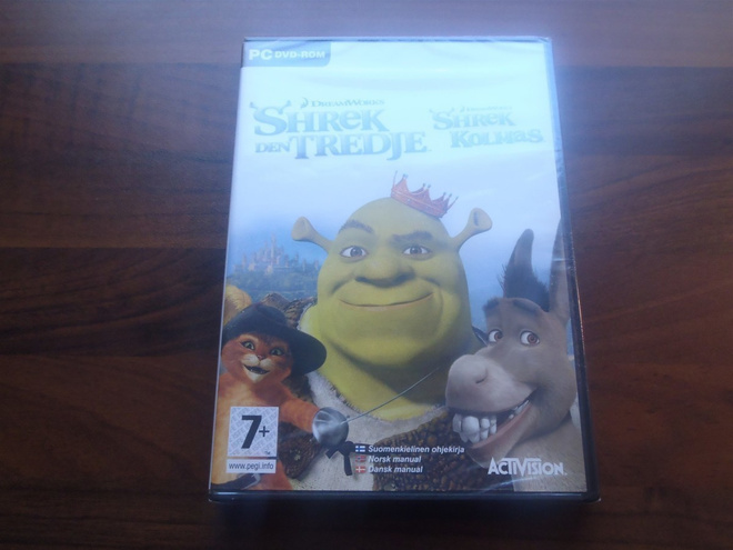 SHREK DEN TREDJE PC DVD-ROM ( Uusi )