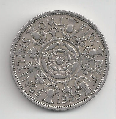 GB  1955 2 sh
