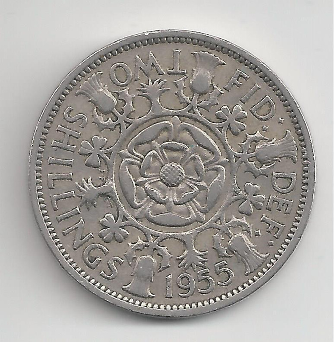 GB  1955 2 sh