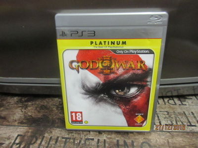 PS3 God of War 3 CIB