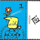 Ål 1996 Tervehdys-merkit 1. lk välilöpari logo EPL LaPe 108 - pikkukuva 1
