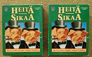 Heitä sikaa pelit huippukunto.1987 se ensimmäinen painos
