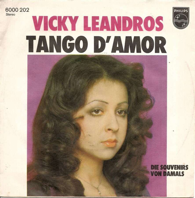 VICKY LEANDROS : Tango D'Amor / Die Souvenirs Von Dam  7"kk
