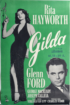 Elokuvajuliste: Gilda (Rita Hayworth)