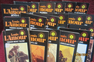Louis L'Amour 18 KPL  Pokkari sarja.