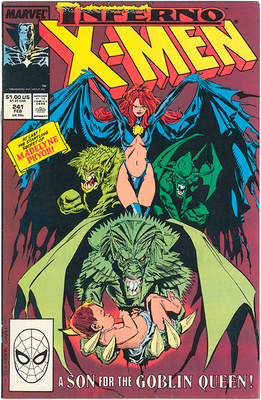 X-Men #241 (Marvel, January 1989) Inferno 2