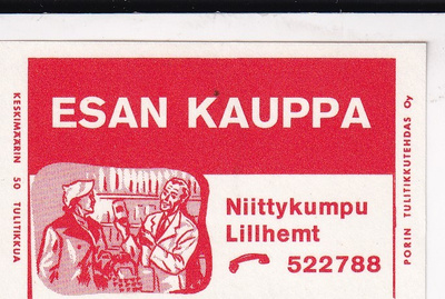 Niittykumpu, Lillhemt, ESAN KAUPPA  b578