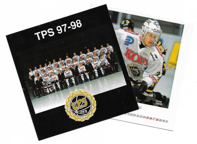1997-98 Adbox Hockey Box TPS 2e/kpl