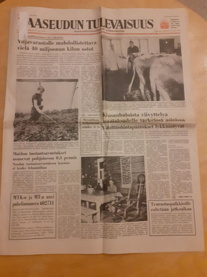 Maaseudun tulevaisuus, 1970
