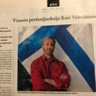 HS Kuukausiliite elokuu 1996 Lasse Viren kansikuvajuttu - pikkukuva 4