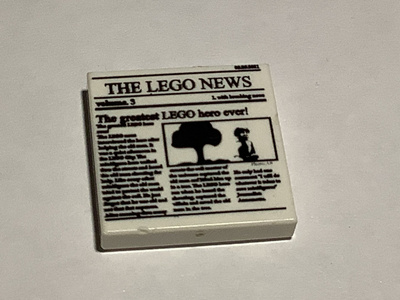 Lego Friends sanomalehti 2x2