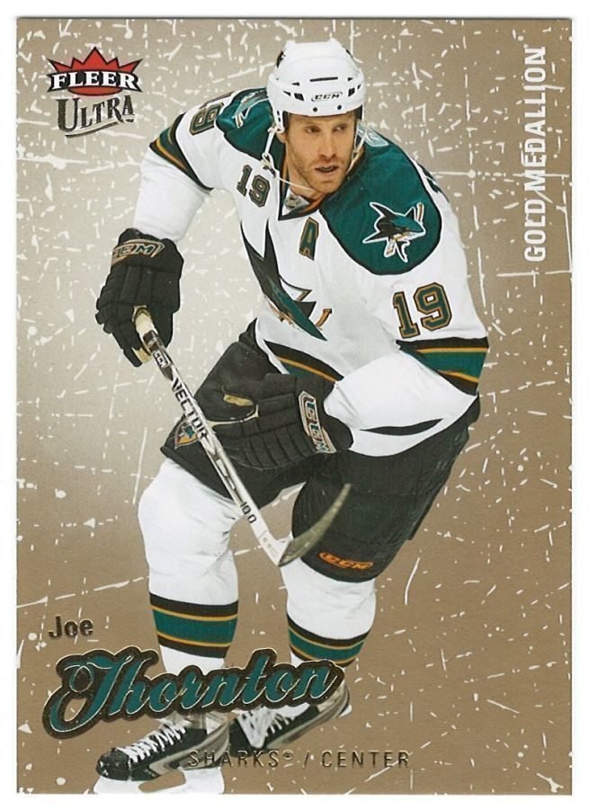 08-09 Fleer Ultra Gold Medallion #188 Joe Thornton