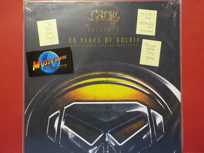 GOLDIE - 25 YEARS OF GOLDIE (UNRELEASED) - M-/M- 3LP