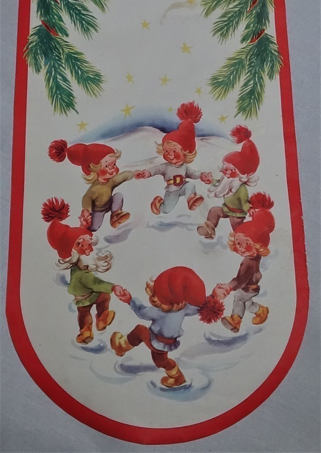 Vanha paperinen joululiina