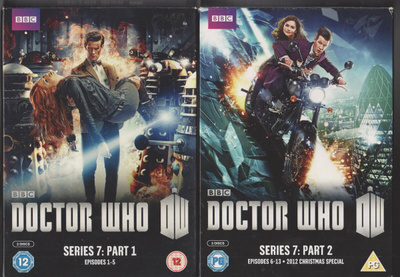 DOCTOR WHO  Series 7: part1 & part 2  [5DVD]