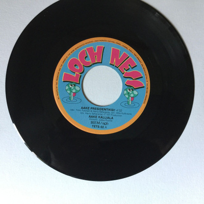  Aake Kalliala - Aake presidentiksi 7"  RARE