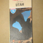 vintage Tour Aide Road Map of Utah - pikkukuva 1