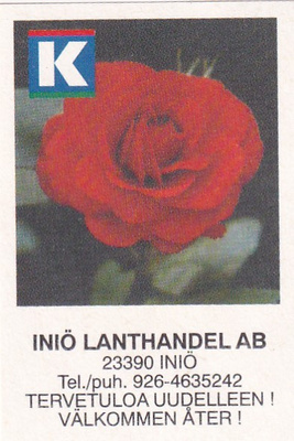Iniö, Lanthandel Ab 2/10